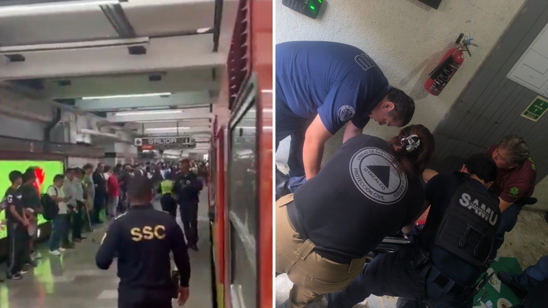 Balacera en Iztacalco: Hombre es Atacado y Presuntos Responsables Huyen a Línea 9 de Metro CDMX