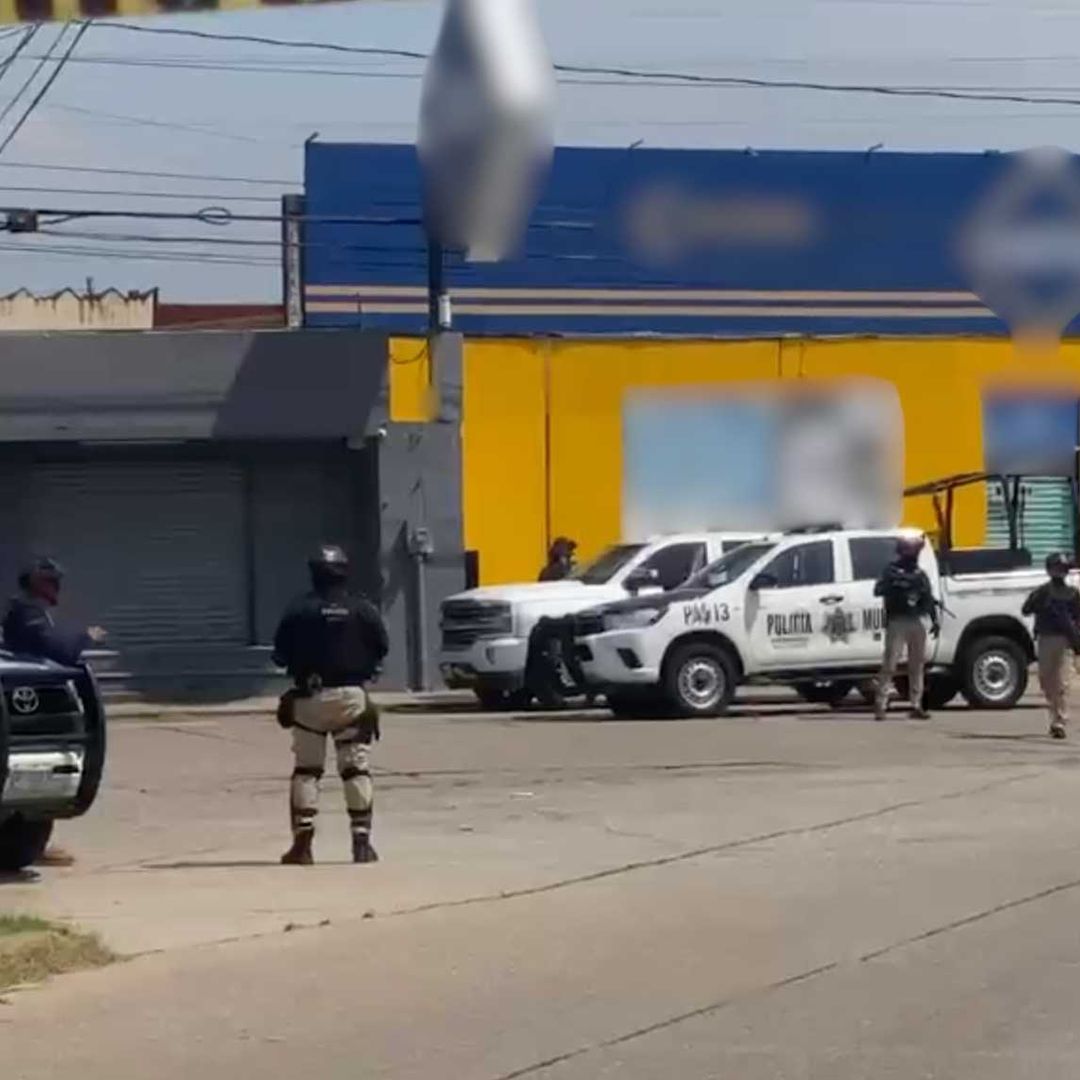 Balacera Genera Movilización de Policía Municipal en Coatzacoalcos Veracruz