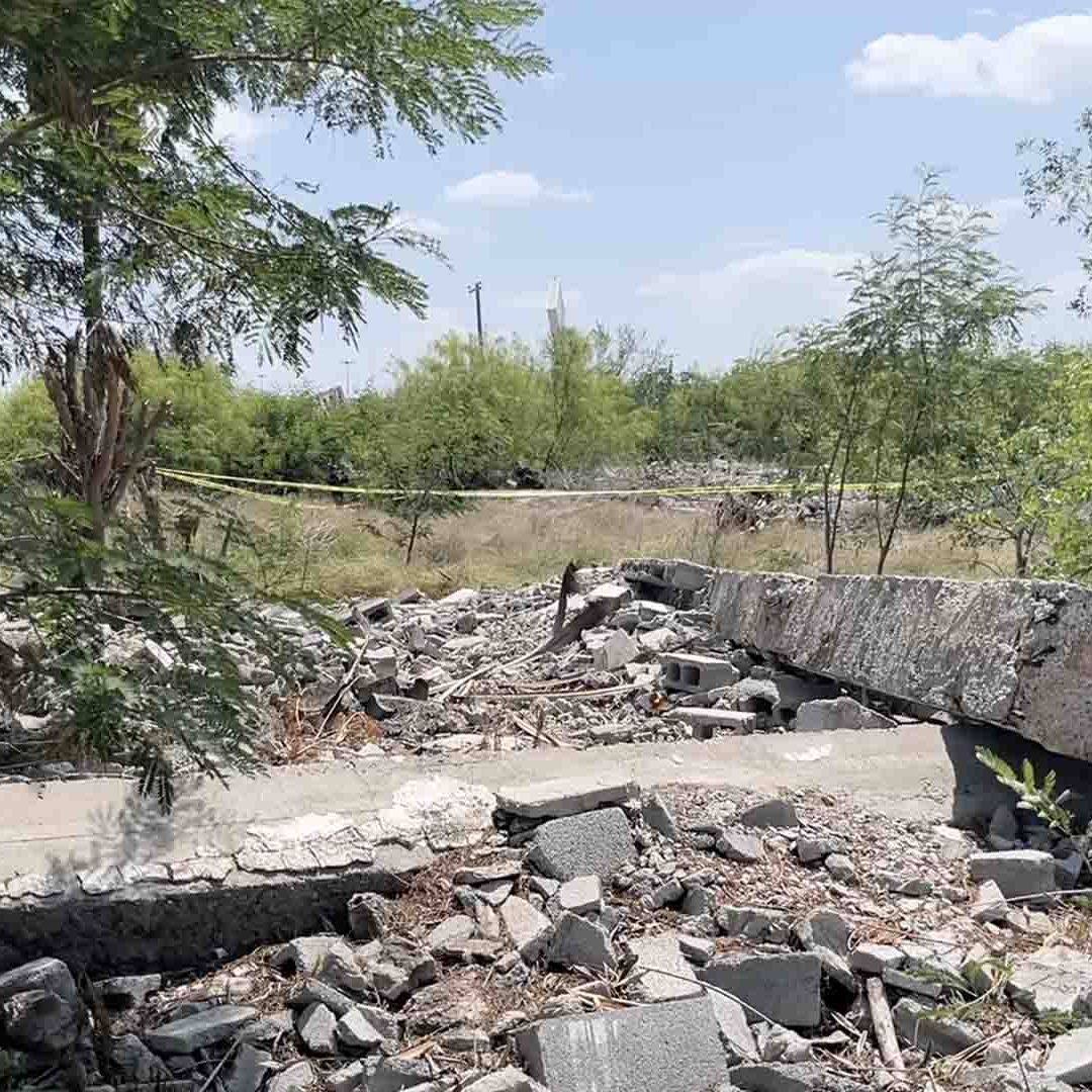 Hallan Presuntos Restos Humanos en Colonia México de Nuevo Laredo, Tamaulipas