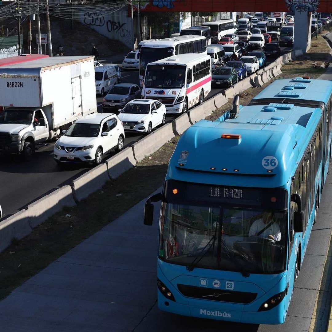 Tráfico en la Autopista México-Pachuca. Foto: Cuartoscuro | Archivo