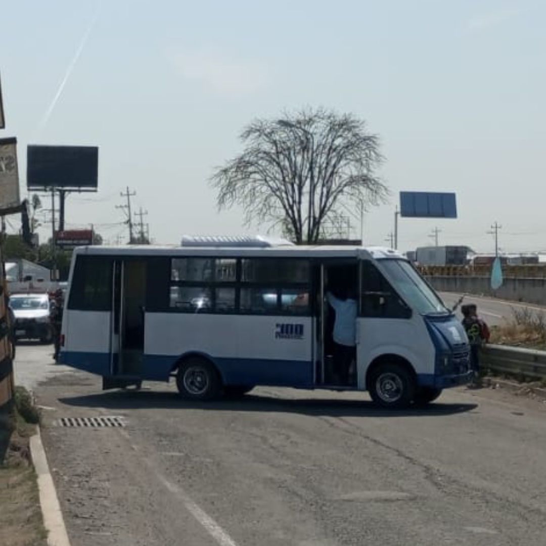 Bloqueo Autopista México Puebla Cerrada por Manifestación Periférico Ecológico Vías Alternas