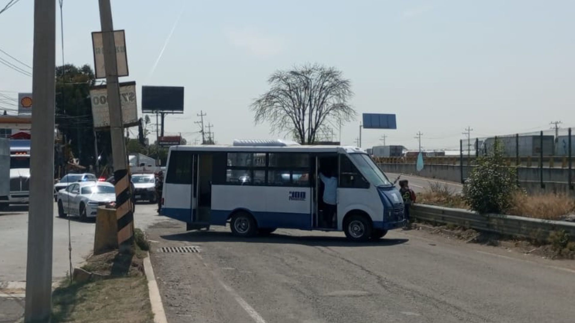 Bloqueo Autopista México Puebla Cerrada por Manifestación Periférico Ecológico Vías Alternas