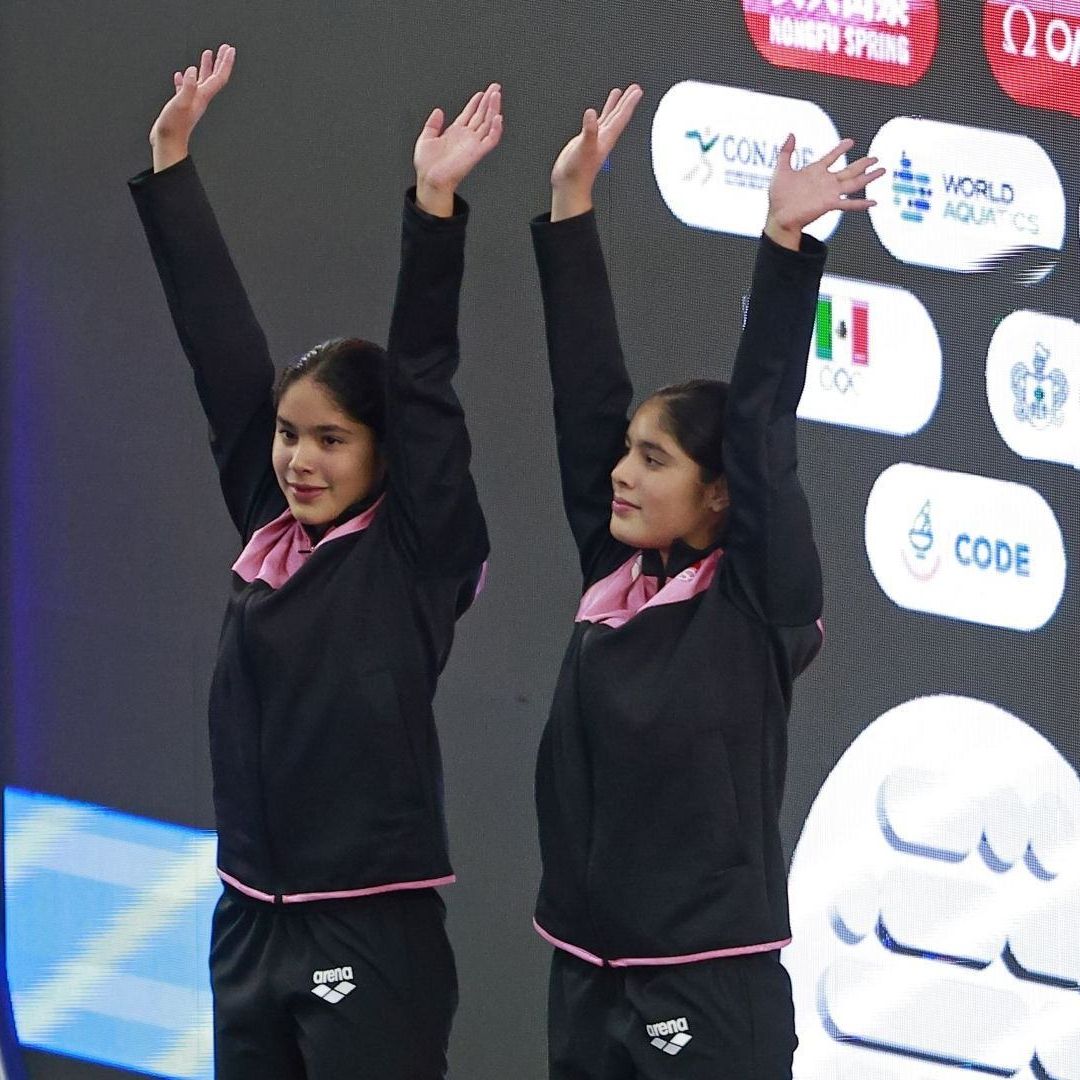 Gemelas Mexicanas, Mía y Lía Cueva, Ganan Medalla de Bronce en la Copa Mundial de Clavados 2026