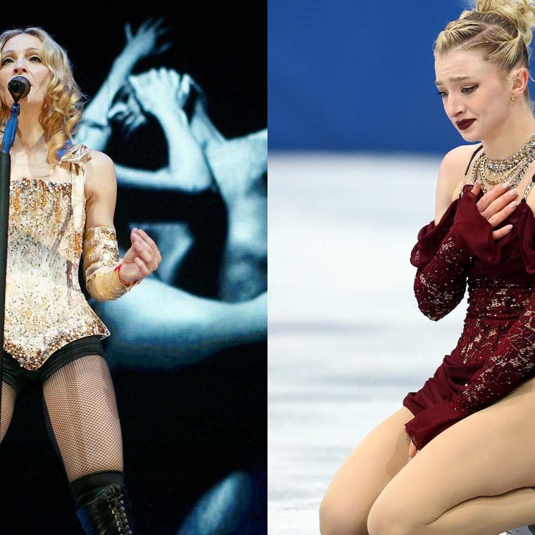 Madonna Sorprende a Amber Glenn, Patinadora que se Inspiró en Ella para su Rutina en los JJ. OO.