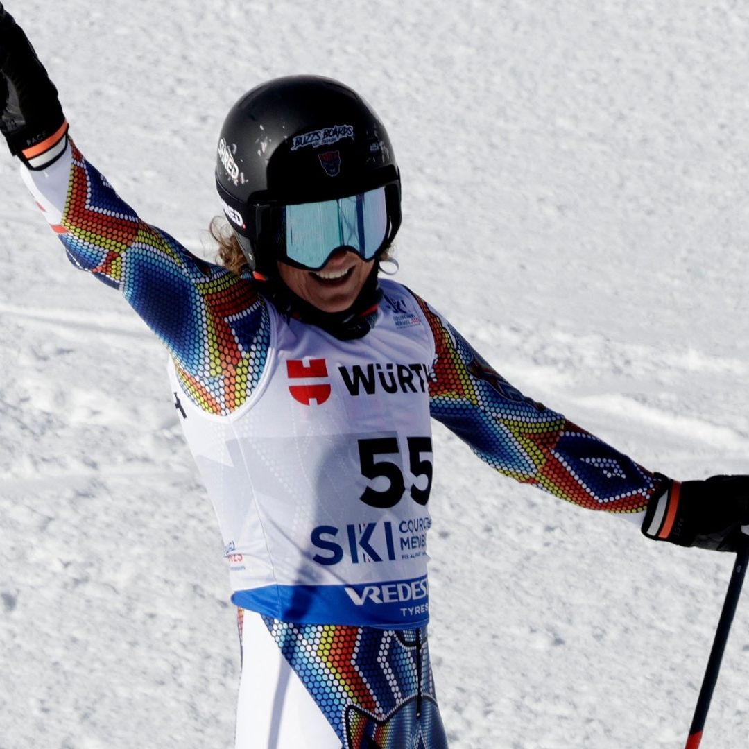 Sarah Schleper compitió en esquí alpino Super-G de Milano-Cortina.