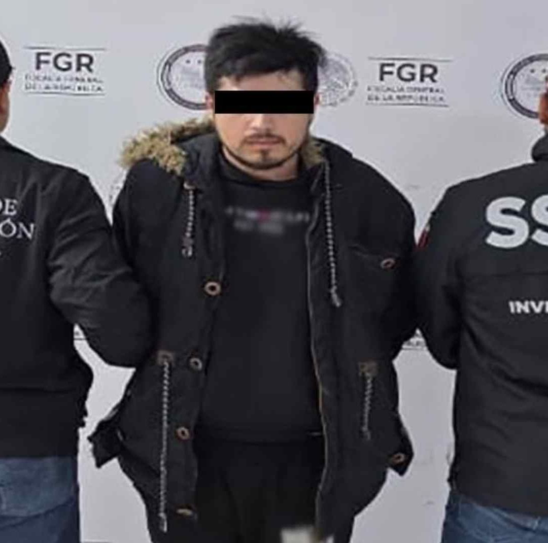Detienen a fugitivo en México. Foto: SSPC
