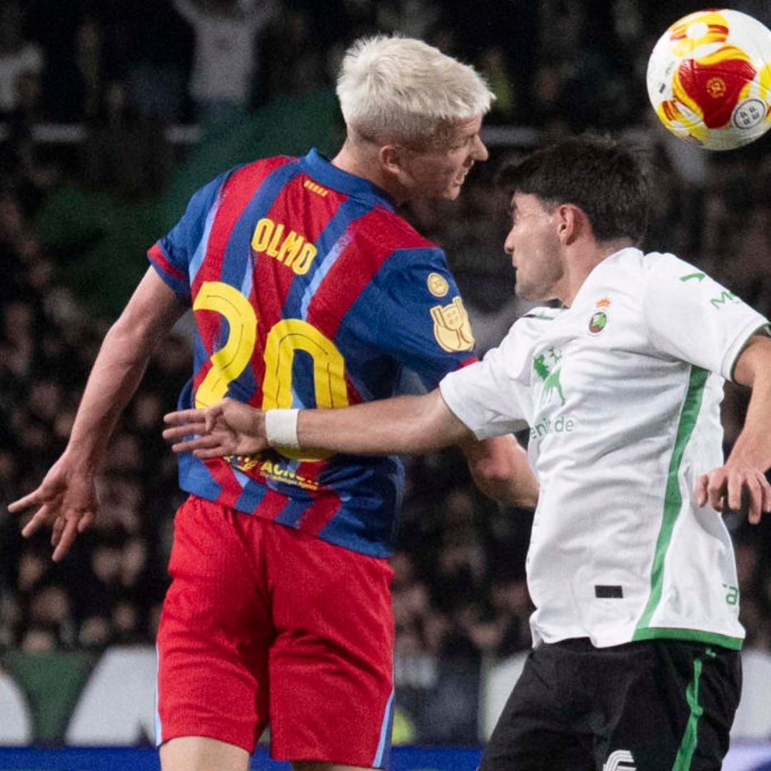 Barcelona batalló mucho en El Sardinero, estadio que visitó para enfrentar al Racing de Santander en la Copa del Rey 2026.