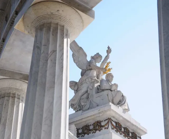 Así luce el monumento del Hemiciclo a Juárez