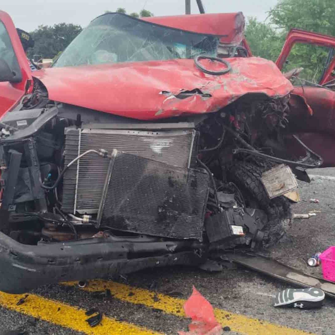 Accidente en Carretera de Tamaulipas Bloquea Circulación de Norte a Sur