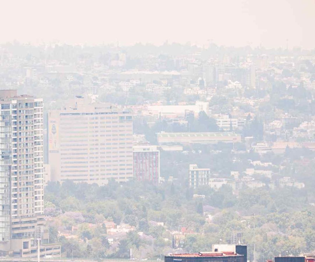Se mantiene mala calidad del aire en el Valle de México. Foto: N+