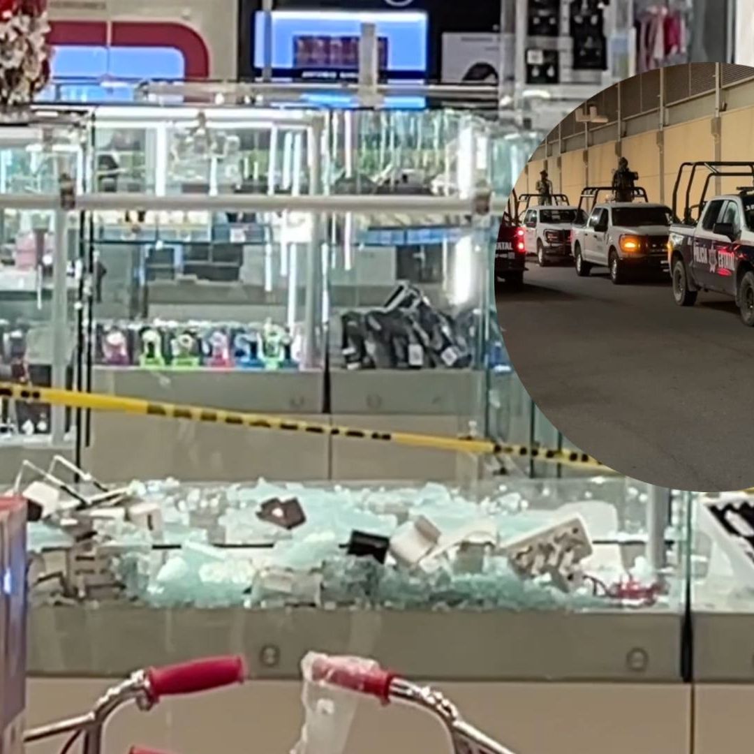 movilización policiaca por asalto y disparos en local de plaza comercial de la zona de nuevo Veracruz.