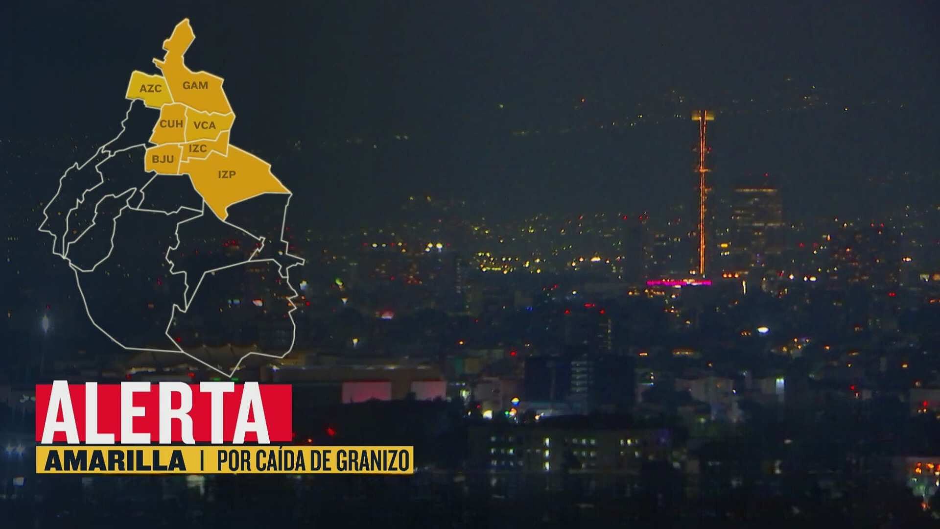 Activan Alerta Amarilla por Lluvias y Granizo en CDMX: ¿Qué Alcaldías ...