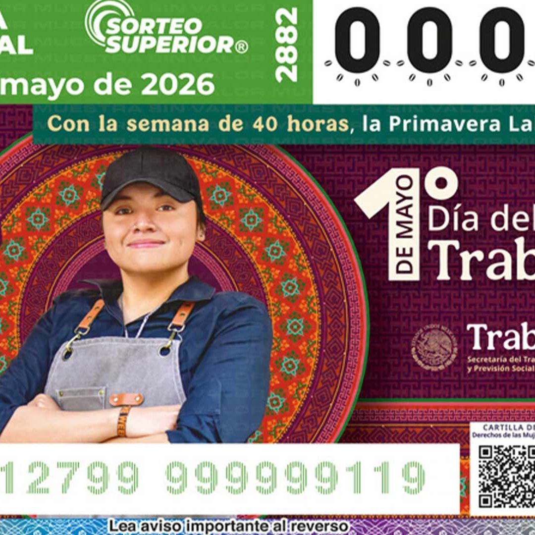 Cae Premio Mayor 2882 del Sorteo Superior de la Lotería Nacional en Durango