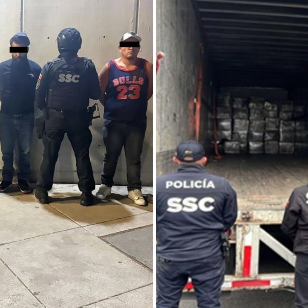 Detienen a 4 Personas que Transportaban 1.2 Toneladas de Marihuana en Cajas de Huevo en CDMX