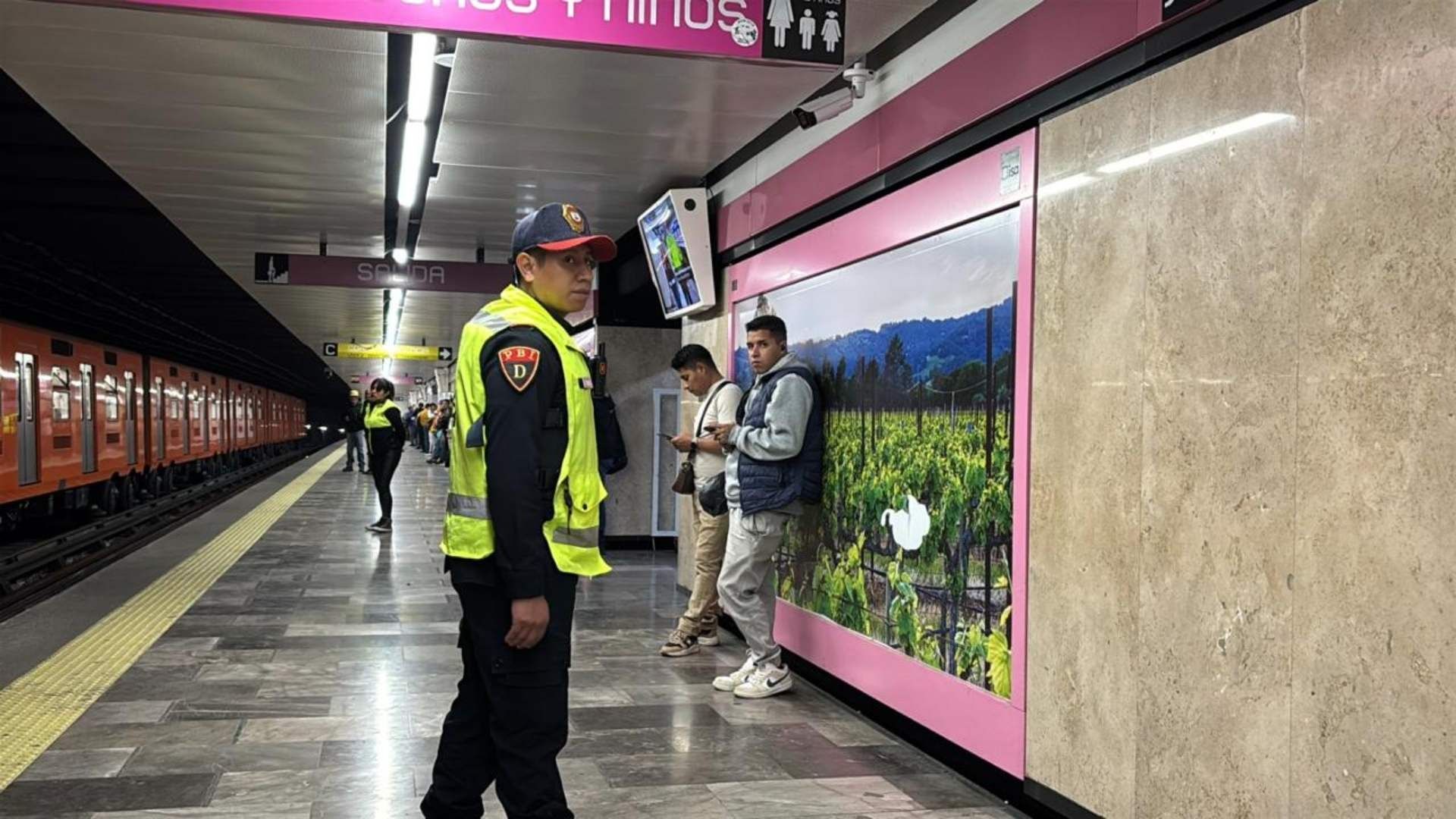 Protocolo de sismo en el Metro de la CDMX.