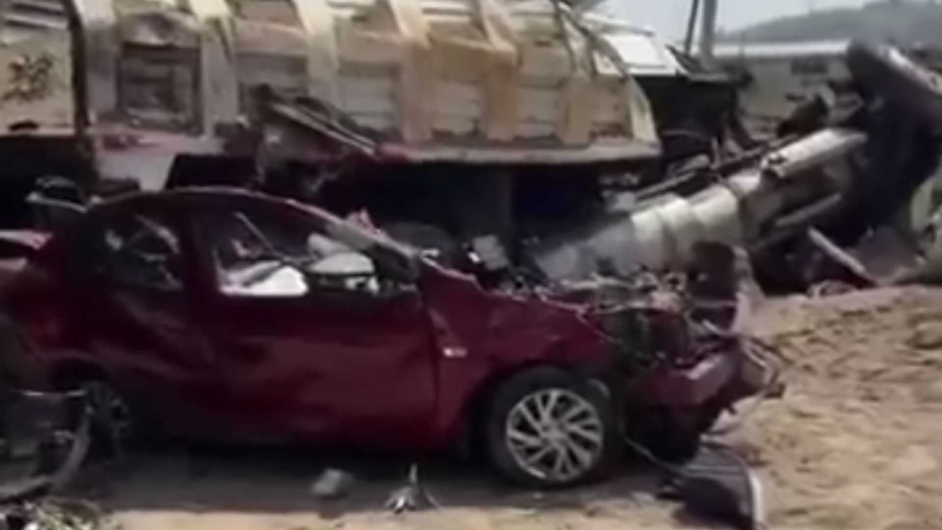 accidente de carretera