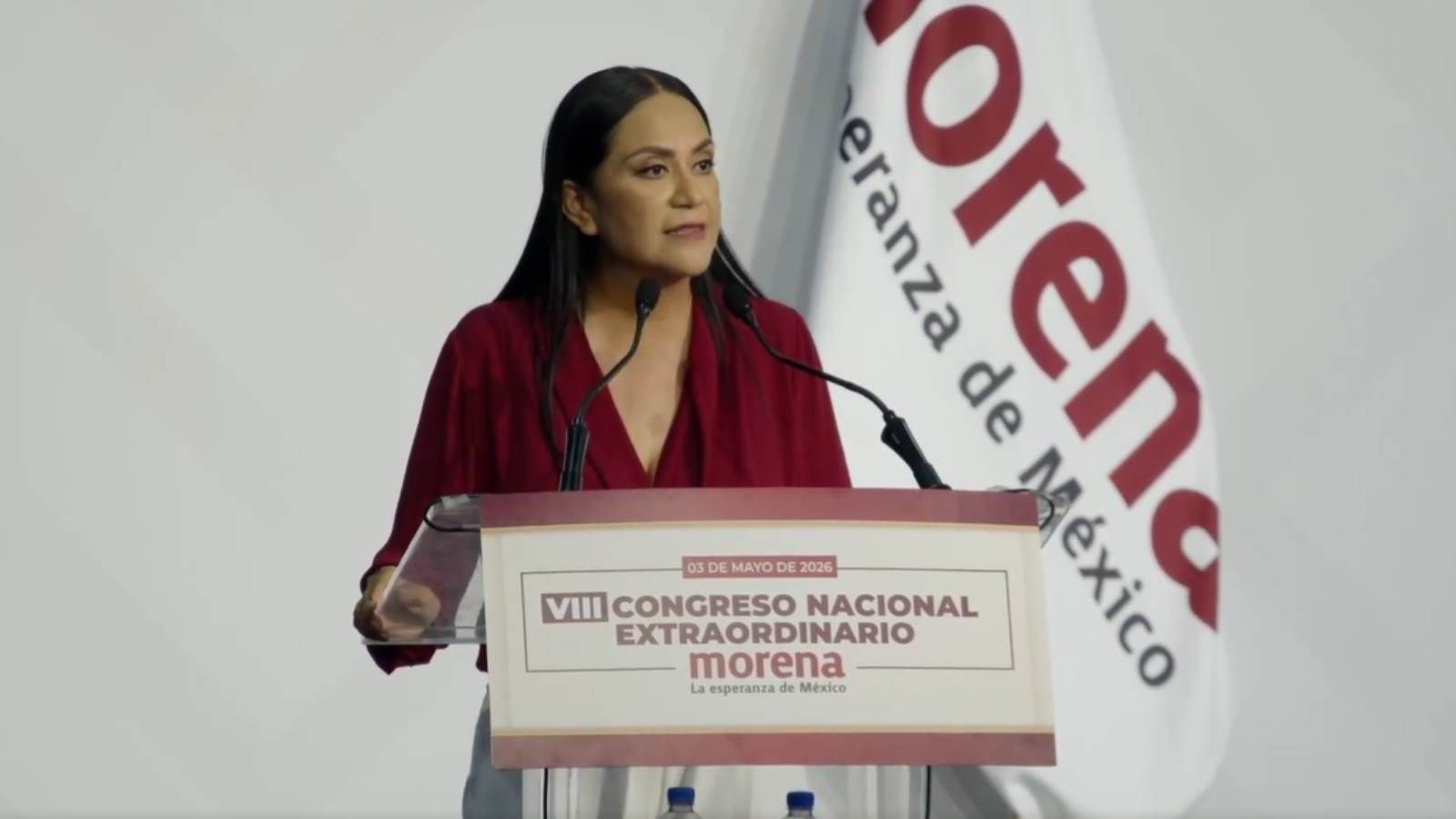 Ariadna Montiel, nueva dirigente de Morena. Foto: Morena