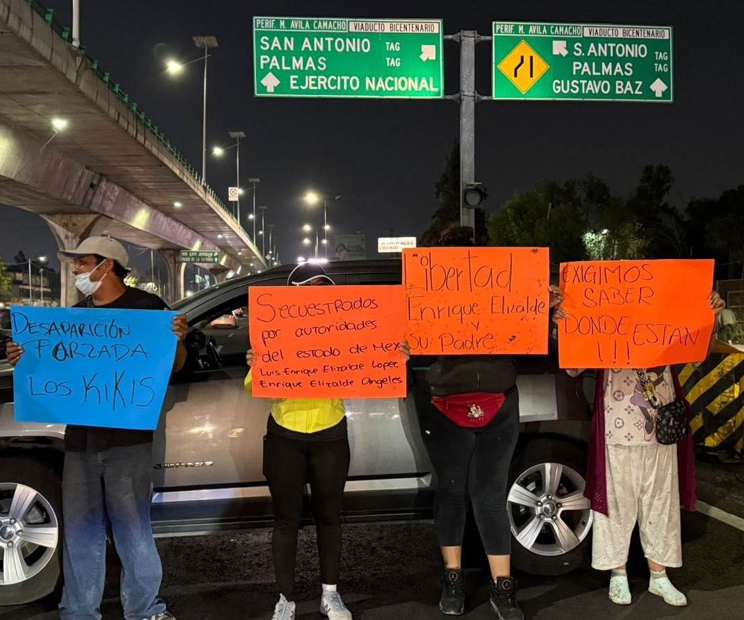 Bloqueo en Periférico. Foto: N+