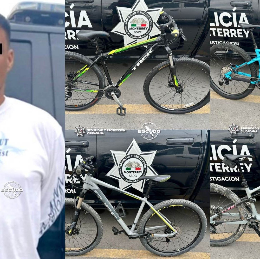Detenido robo bicicletas