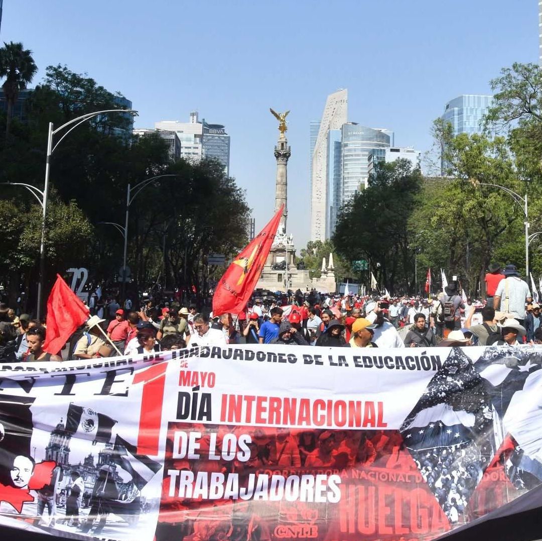 Marcha por el Día del Trabajo 2026, en CDMX. Foto: Cuartoscuro | Archivo