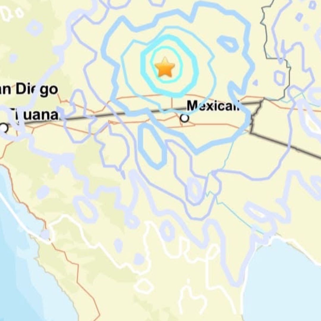 Registran 8 Sismos en Baja California por Enjambre Sísmico en Brawley