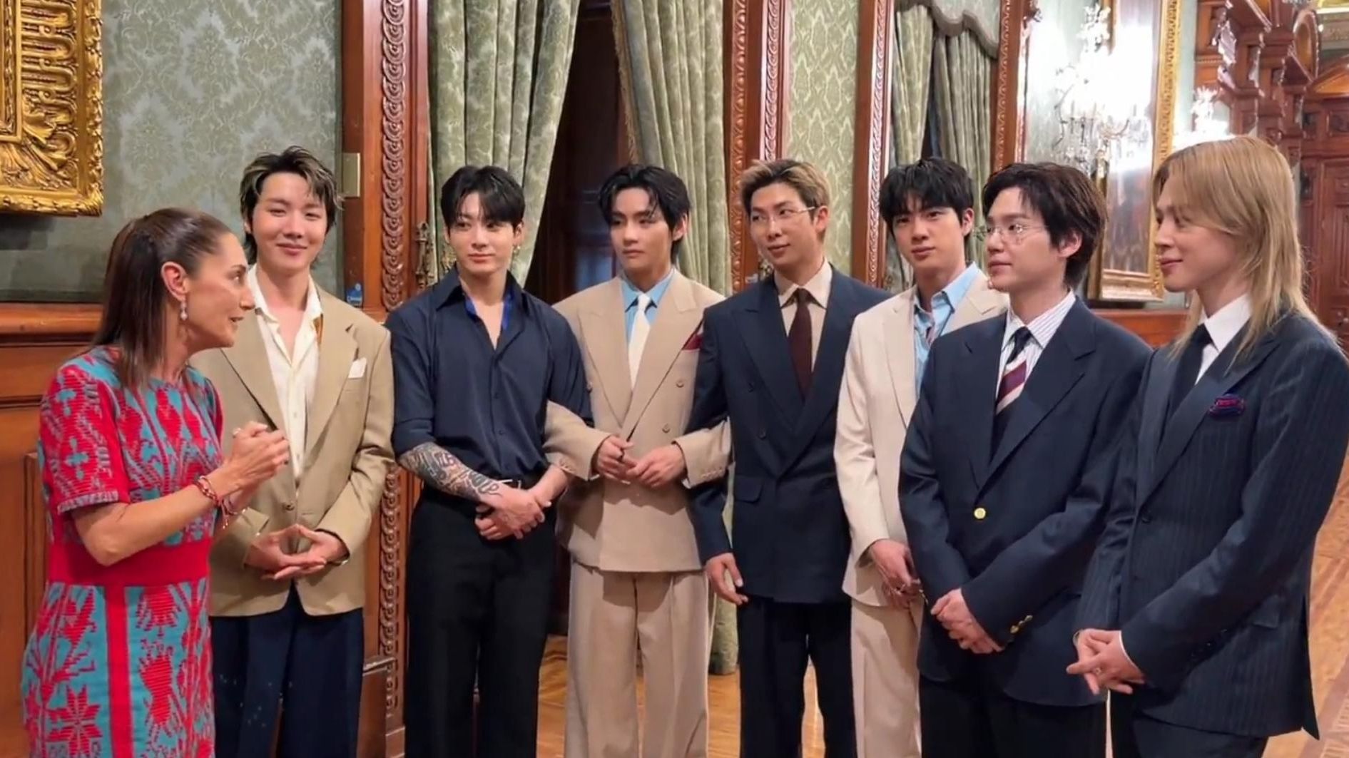 ¿BTS Regresa a México en 2027 para un Masivo en el Zócalo, CDMX? Sheinbaum Publica Nuevo Video