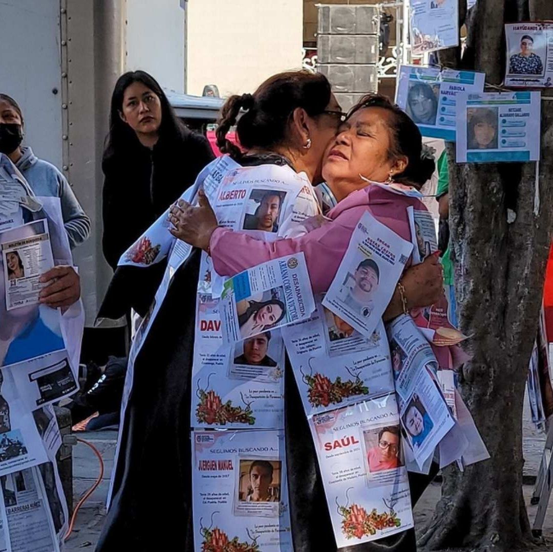 Marcha de Madres Buscadoras 10 de Mayo 2026 en Puebla Colectivo Voz de los Desaparecidos