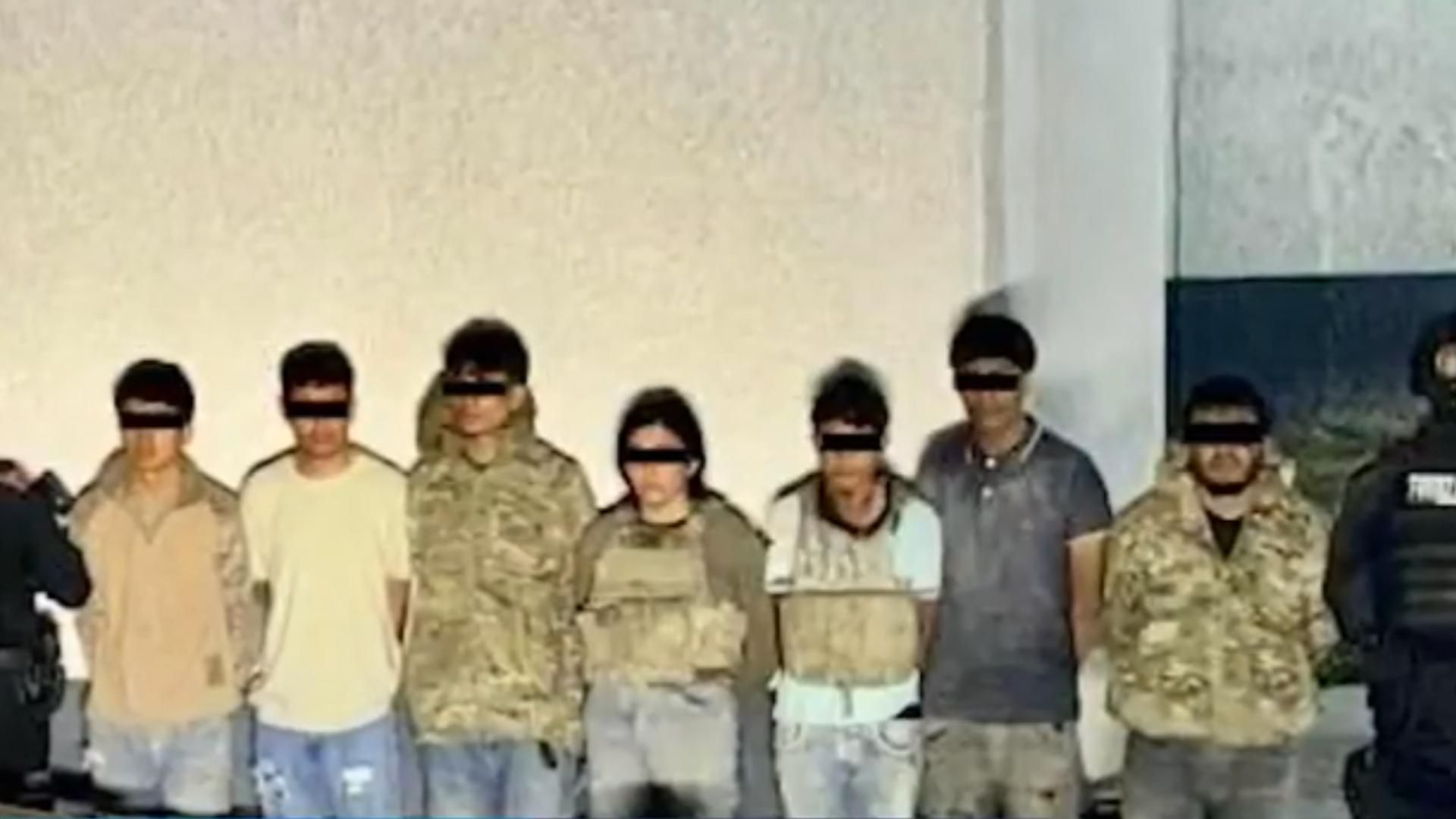 Ocho personas detenidas durante enfrentamiento