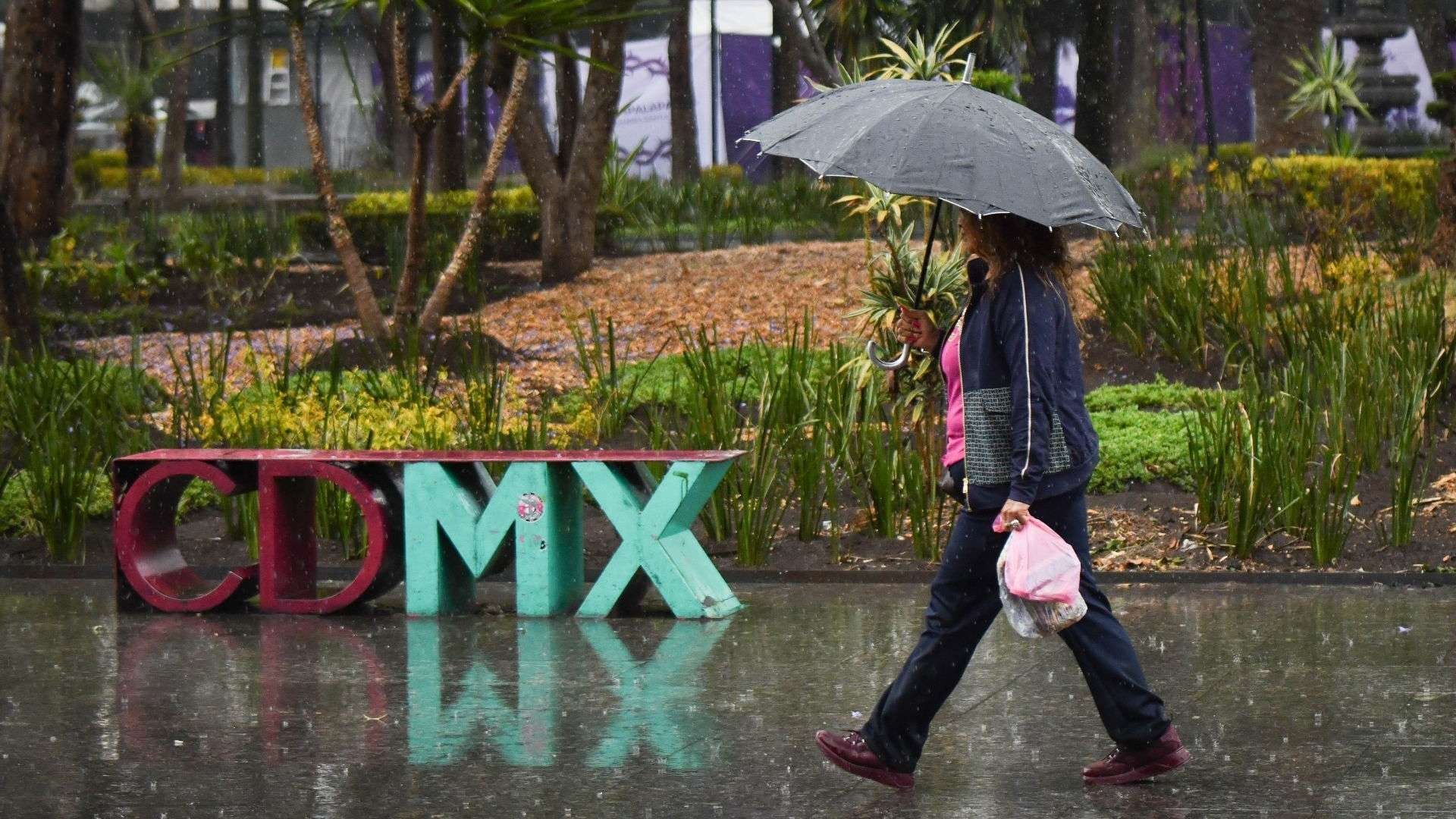 Lluvia en CDMX