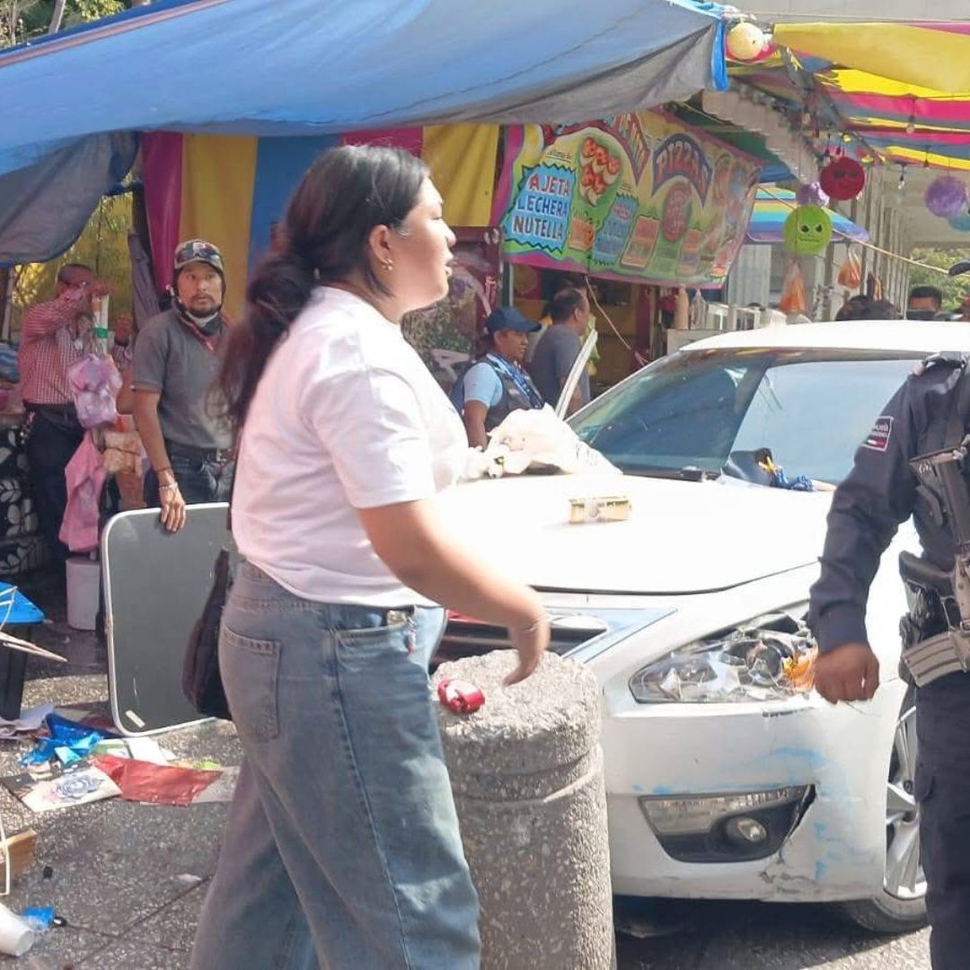 Reportan Atropellamiento Masivo en Bazar de Chilpancingo, Guerrero; Hay Varios Heridos