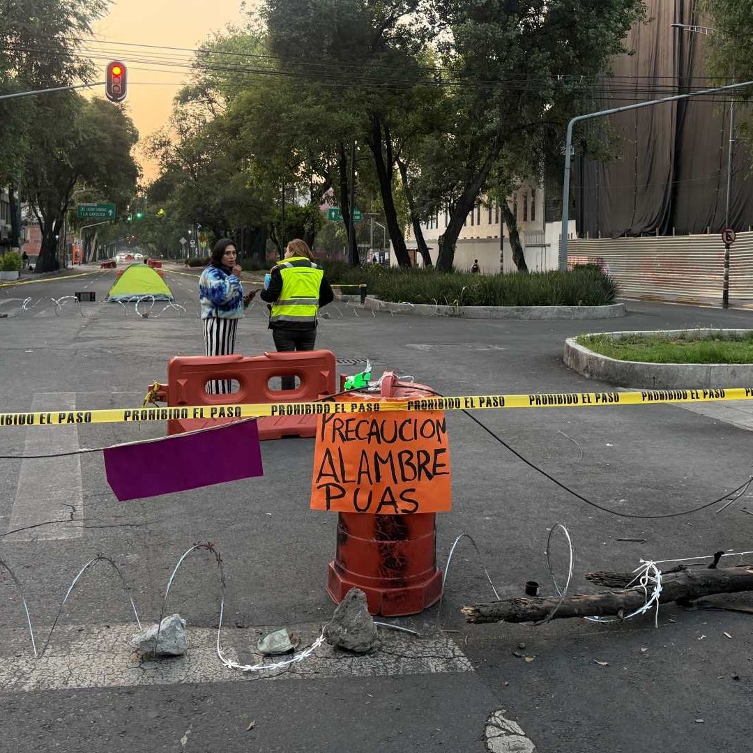 Bloqueo en Dr. Río de la Loza lleva ya 5 días. Foto: N+