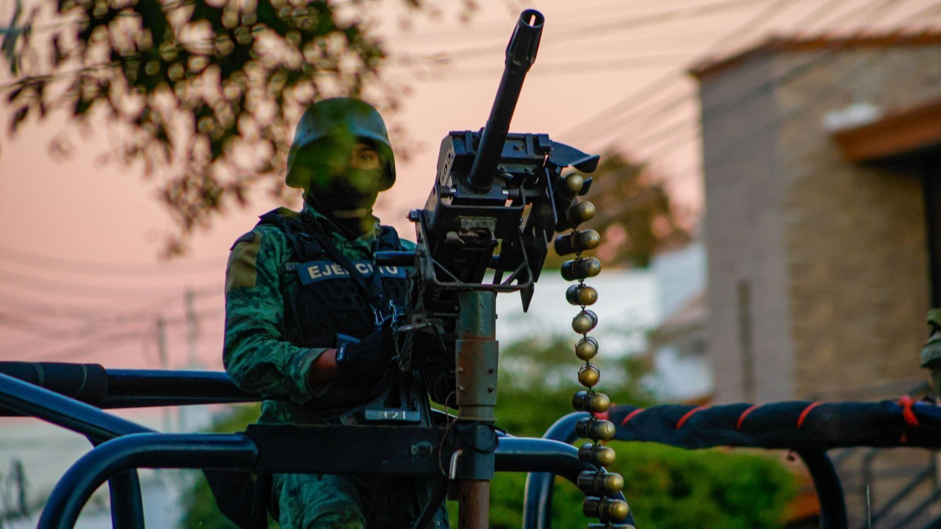 Operativo de seguridad en Cualiacán, Sinaloa