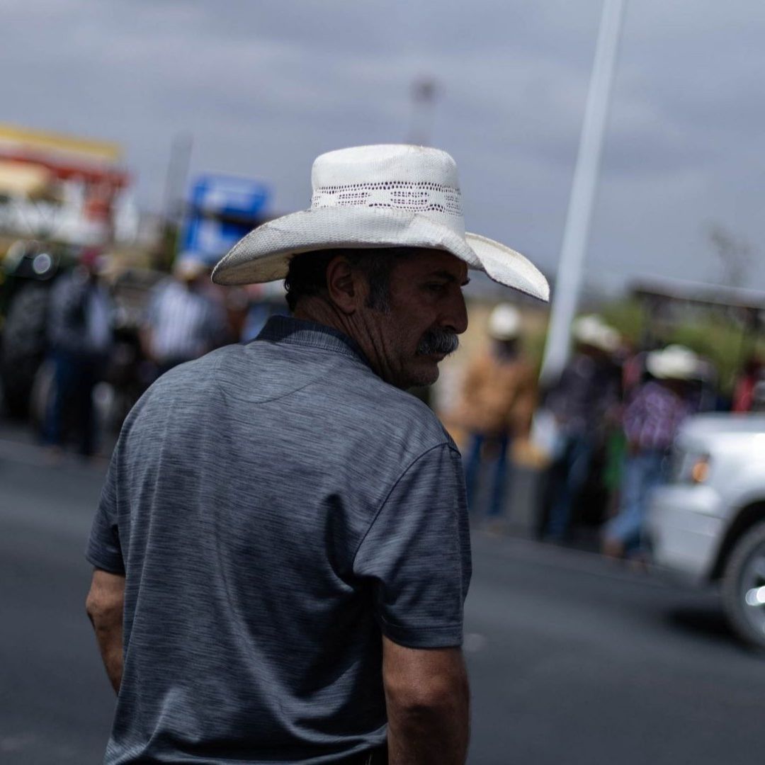 Protesta de campesisnos