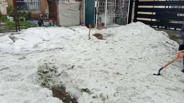 Fuerte lluvia en Toluca Hoy.