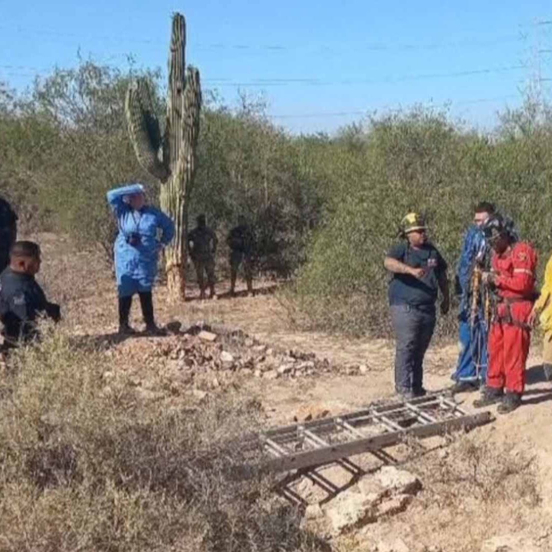Localizan 3 Cuerpos en Estado de Descomposición Dentro de un Pozo en Empalme, Sonora