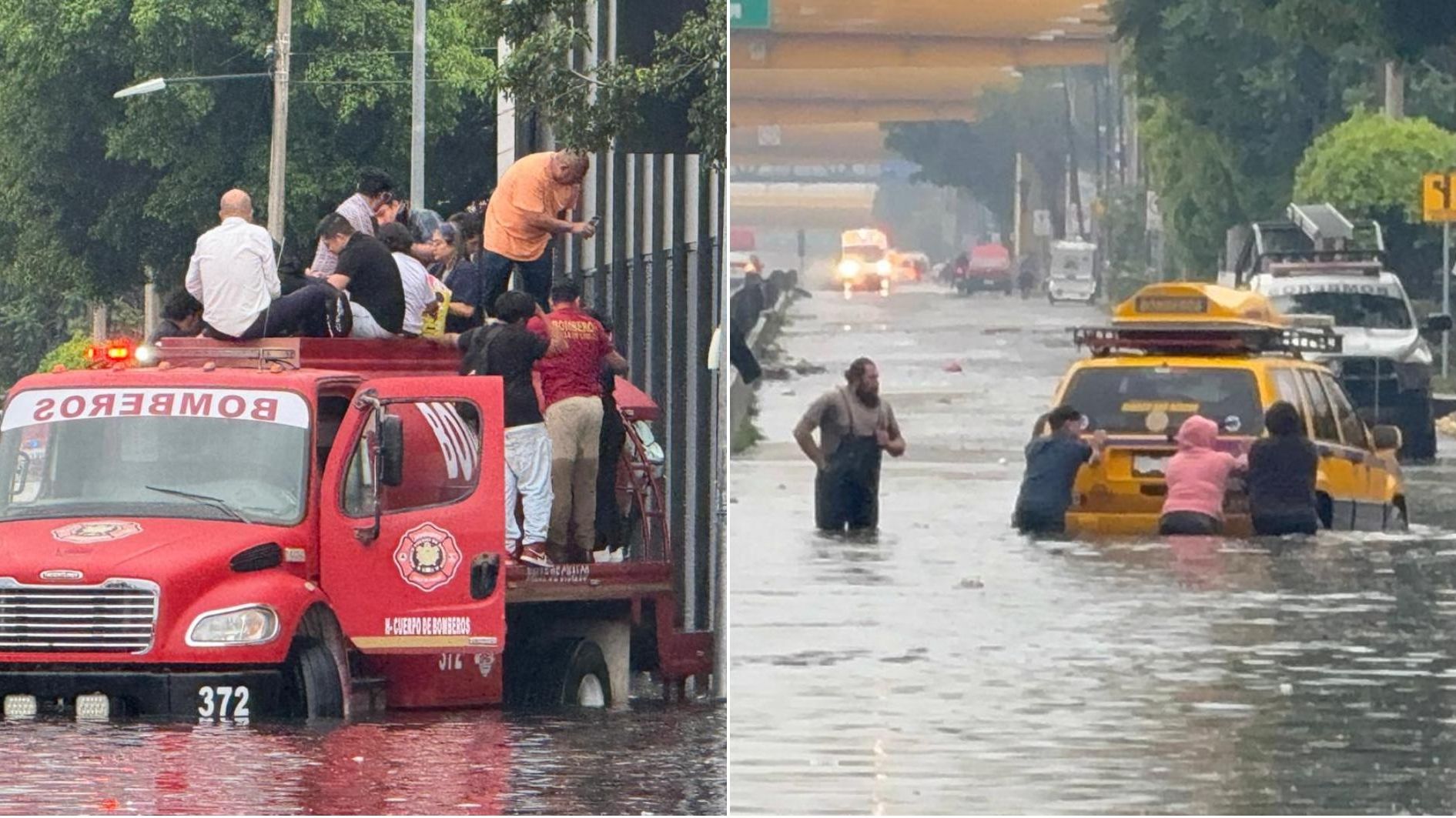 Lluvia Hoy en CDMX y Edomex: Activan Alerta para 9 Alcaldías, Mientras Valle de Chalco se Inunda