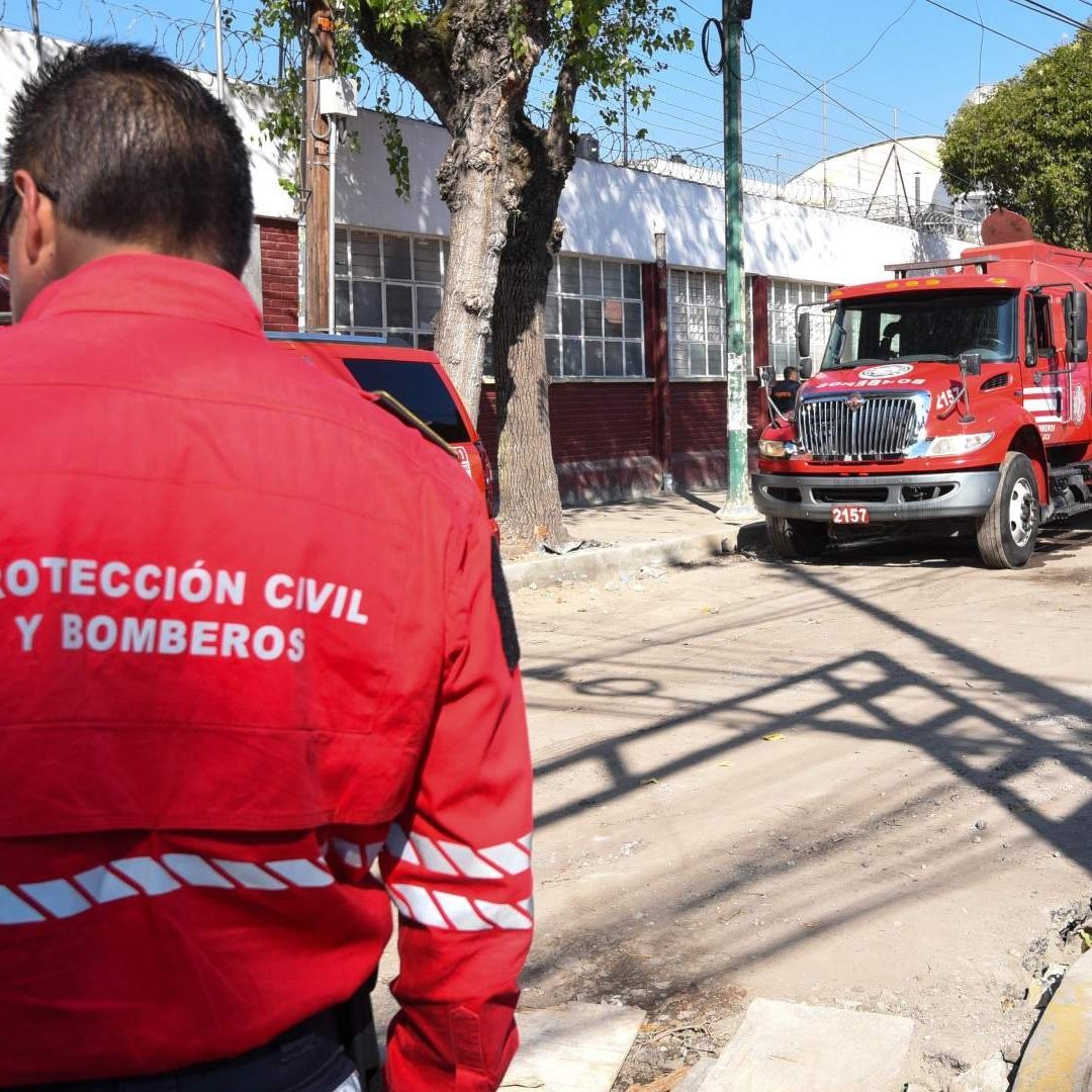 Bomberos atienden emergencia por fuga de gas en Edomex en diciembre 2025. Foto: Cuartoscuro | Archivo