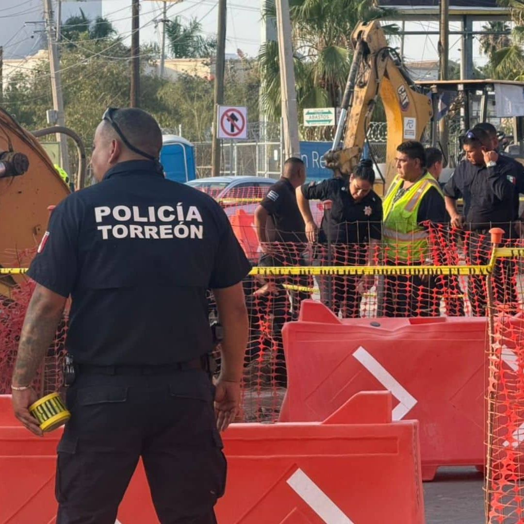 Muere Trabajador en Derrumbe en Obra del Sistema Vial Abastos-Independencia en Torreón