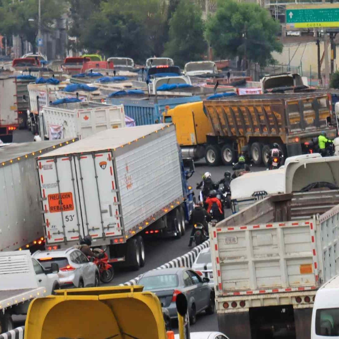 Segob Llama al Diálogo Ante Mega Marcha de Transportistas. Foto: Cuartoscuro
