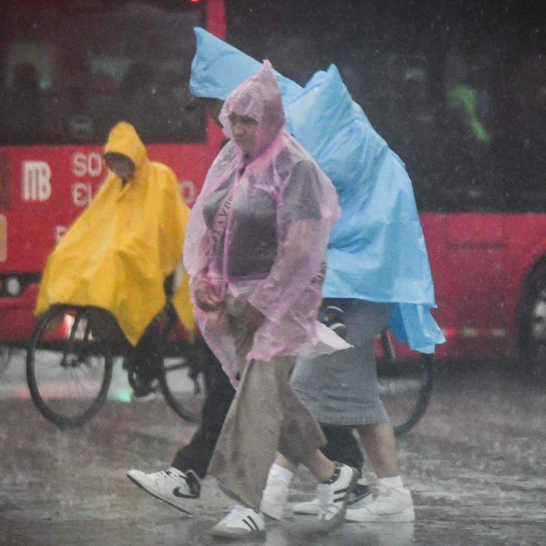 Lluvia en la Ciudad de México el 12 de mayo de 2026