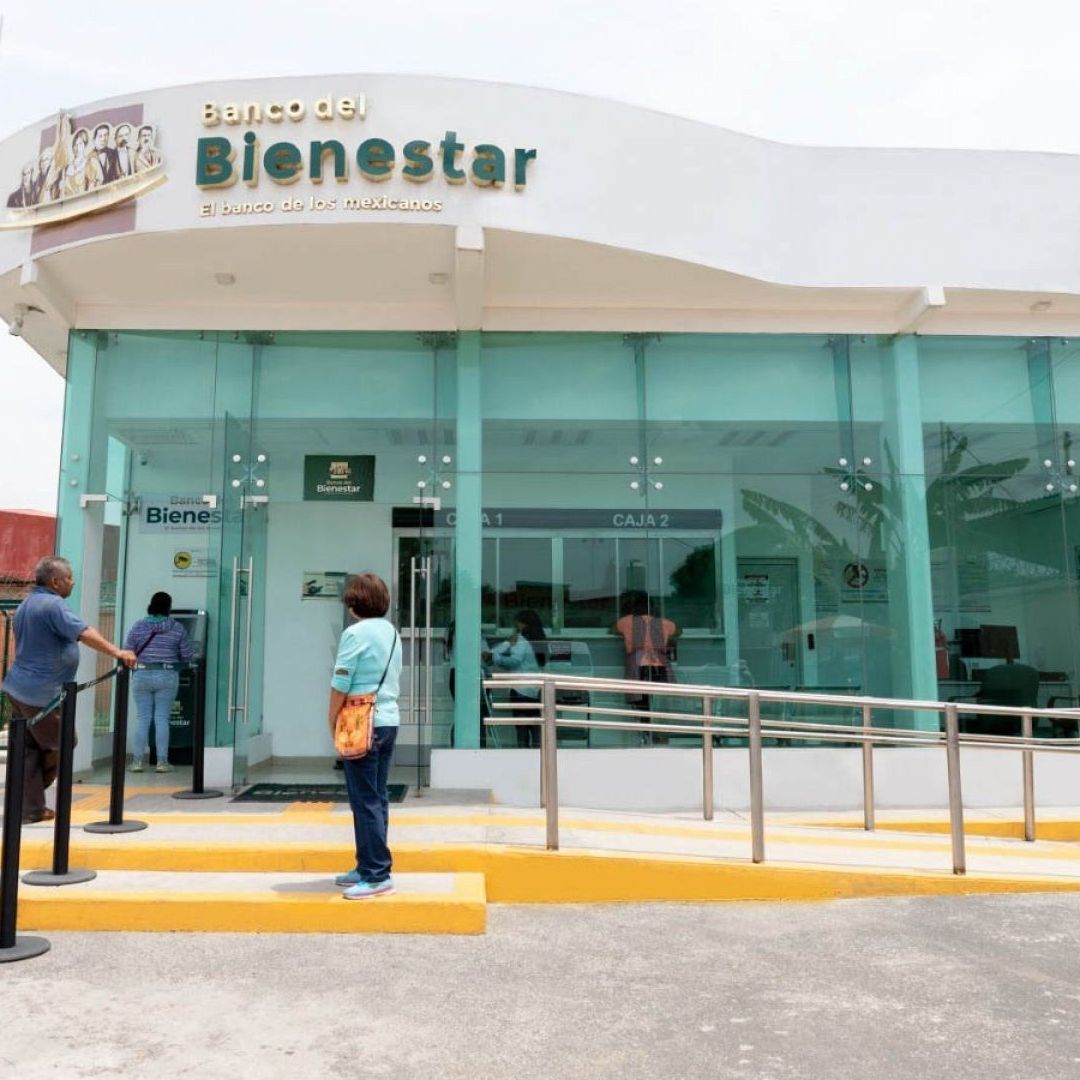 Sucursal del Banco del Bienestar. Qué Letras Cobran la Pensión 19 y 26 Mayo 2026