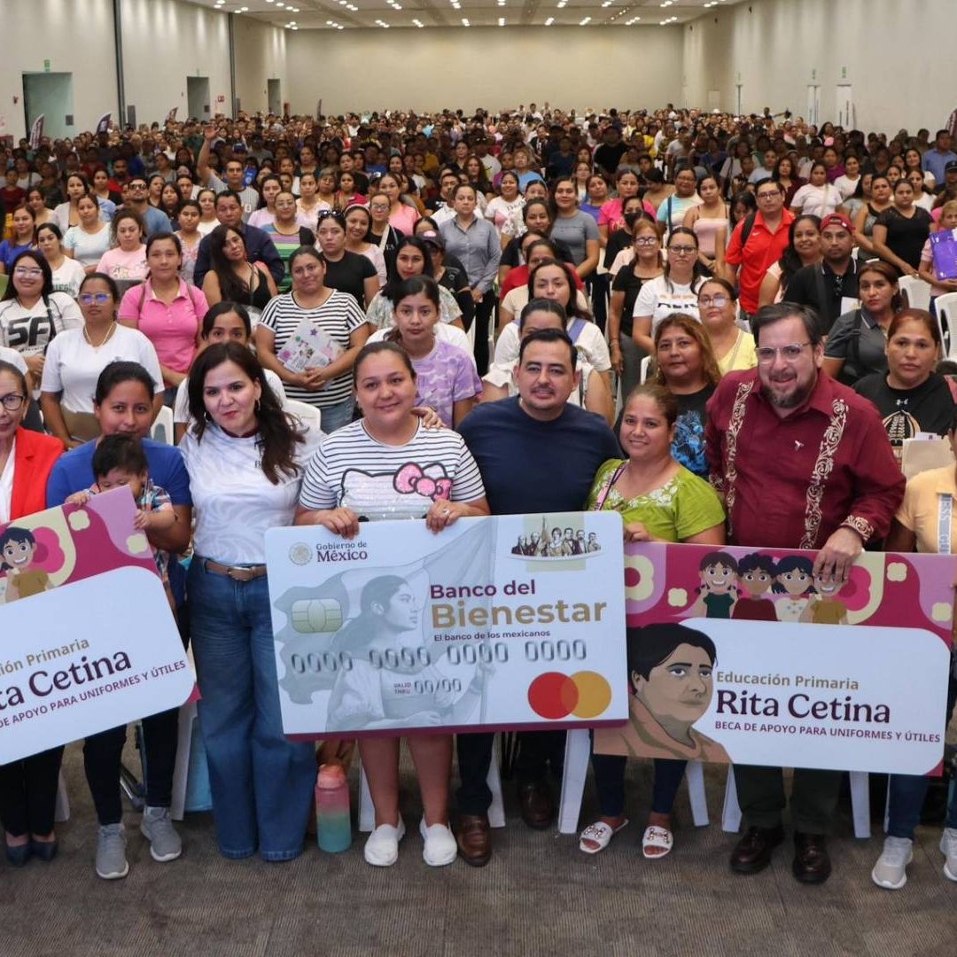 Consulta la Lista de Primarias con Entrega de Tarjetas de Beca Rita Cetina del 19 al 23 de Mayo 2026