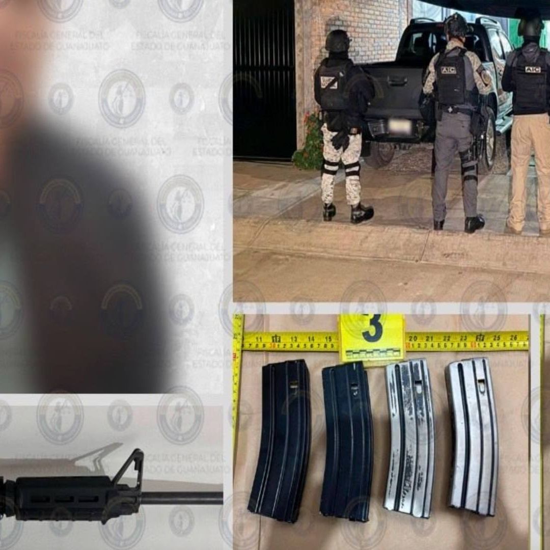 Detienen en Hombre con Armas y Droga en San Felipe Guanajuato I Fiscalía