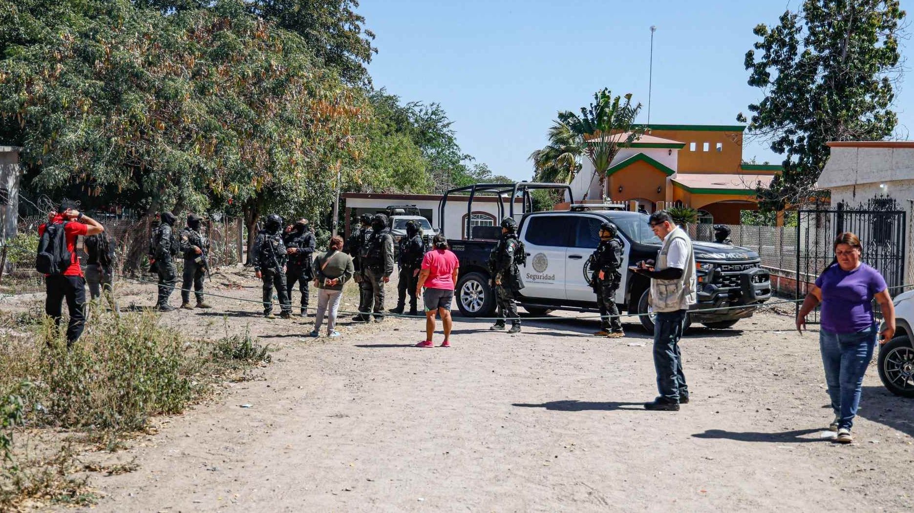 Por Desaparición de Familia del Edomex en Sinaloa Detienen a 22 Personas: Gabinete de Seguridad
