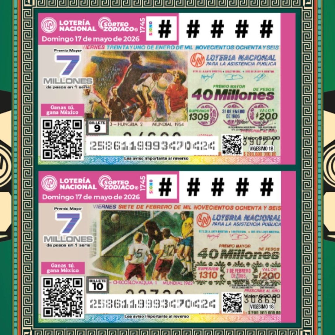 Billete Lotería Nacional 17 Mayo 2026. Resultados del Sorteo Zodiaco 1745