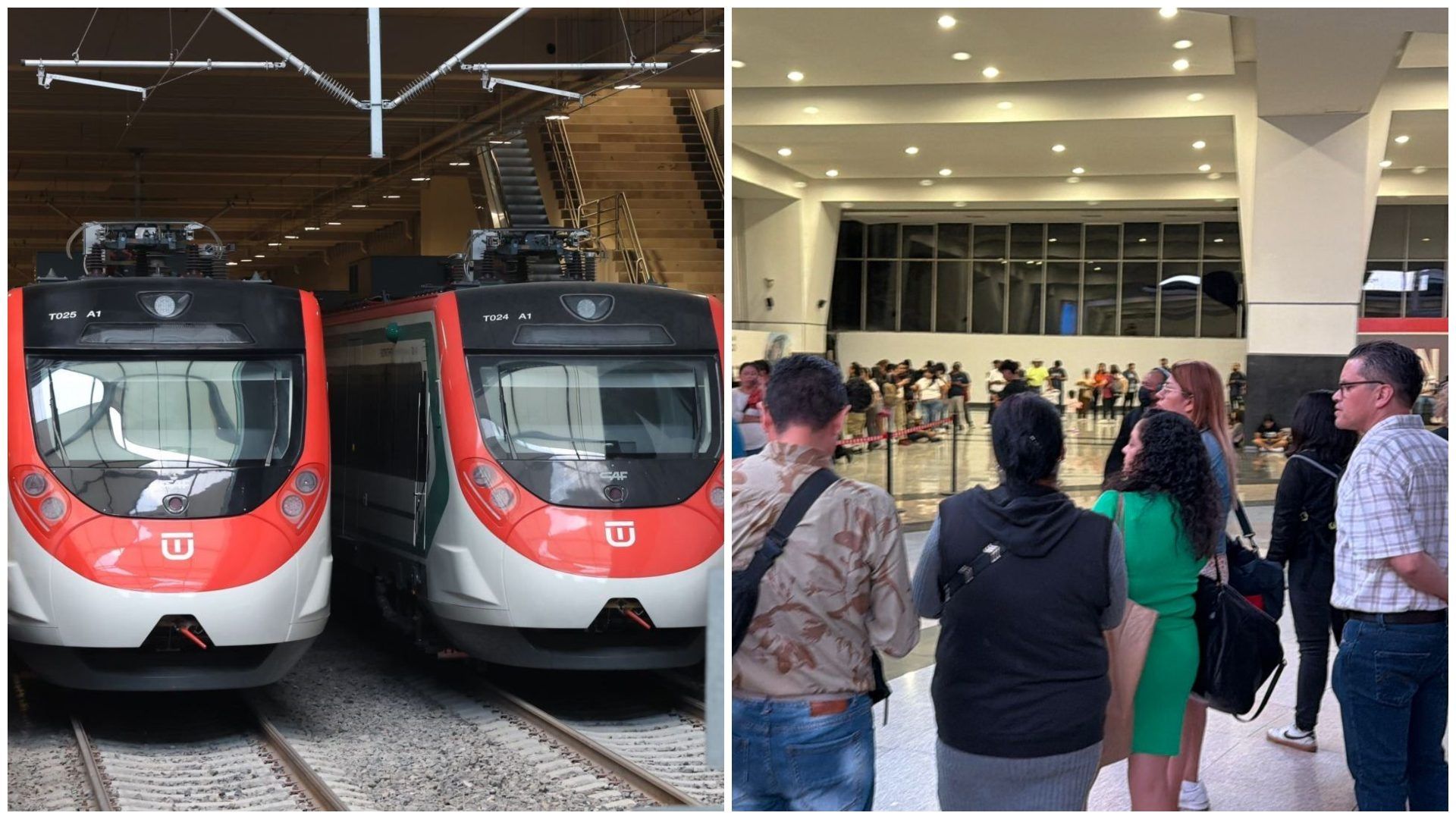 ¿Qué Pasó en el Tren Suburbano? Convoy se Detiene Entre Estaciones y Deja a Oscuras a Usuarios