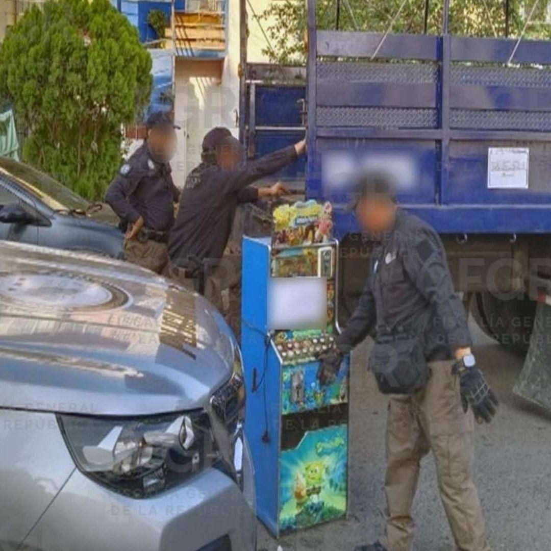 FGR Asegura Máquinas Tragamonedas tras Cateo en Fraccionamiento Albatros de la Ciudad de Veracruz