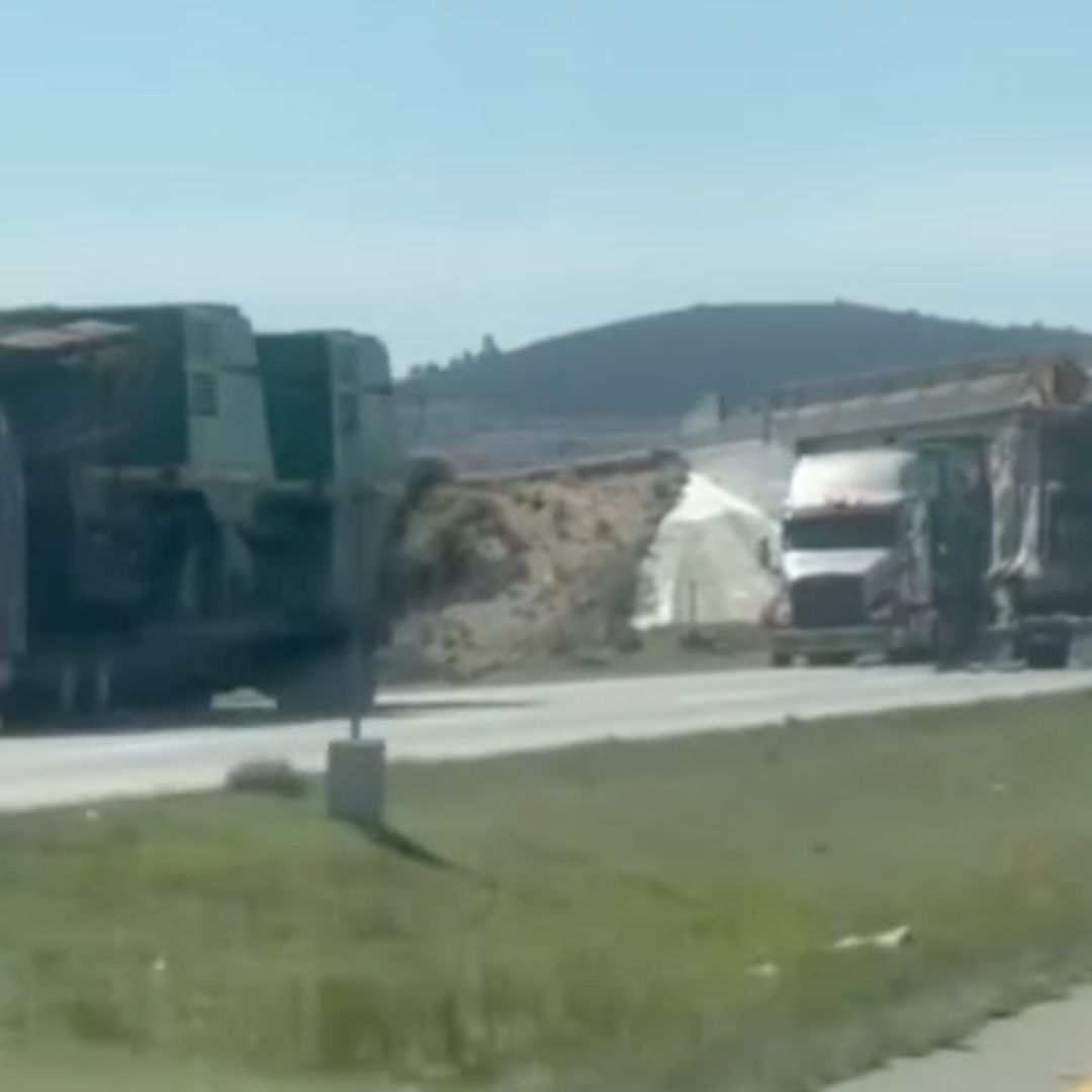 Accidente Choque Múltiple Cuatro Tráileres Cierre Total Autopista Arco Norte San Martín Texmelucan