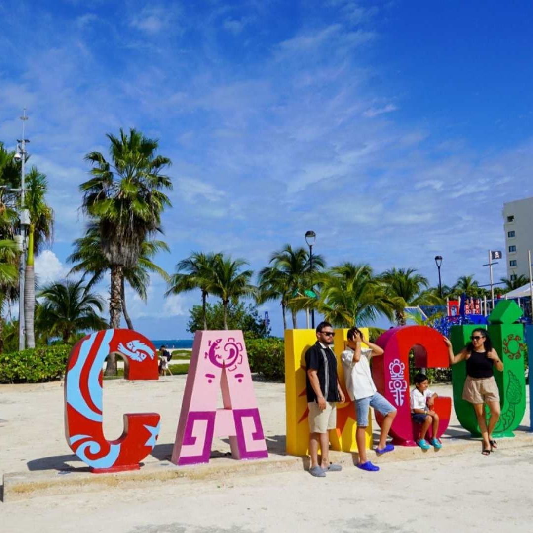 Turistas en Cancún, Quintana Roo