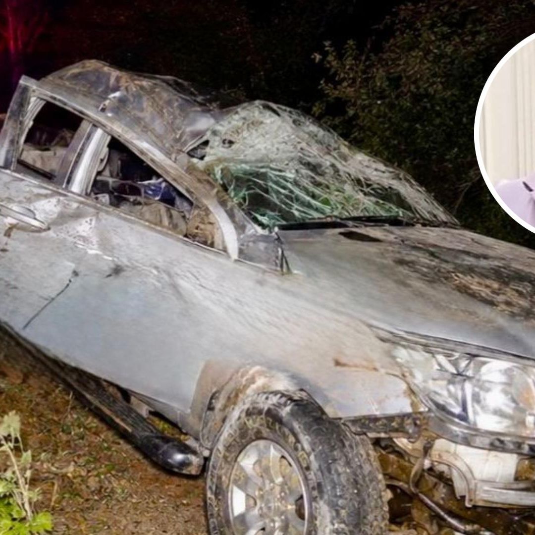 Baldomero Lezama León Alcalde Ahuatlán e Hijas Grave por Accidente Volcadura Camioneta Mujer Trabajadora Muerta